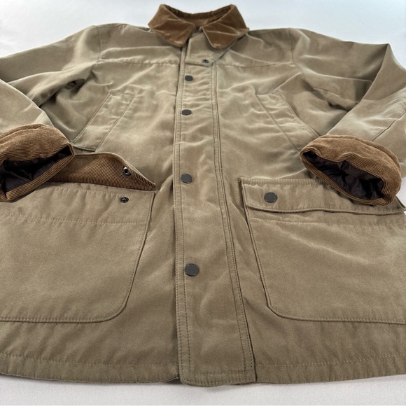 CQR Barn Jacket Mens XS Barn Coat Workwear Corduroy Collar Lined Pockets Outdoor - Picture 6 of 13